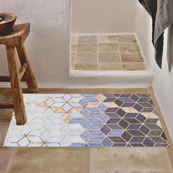 

Geometric Pattern Carpet, Multicolor