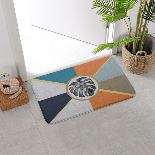 

Leaf Print Carpet, Multicolor