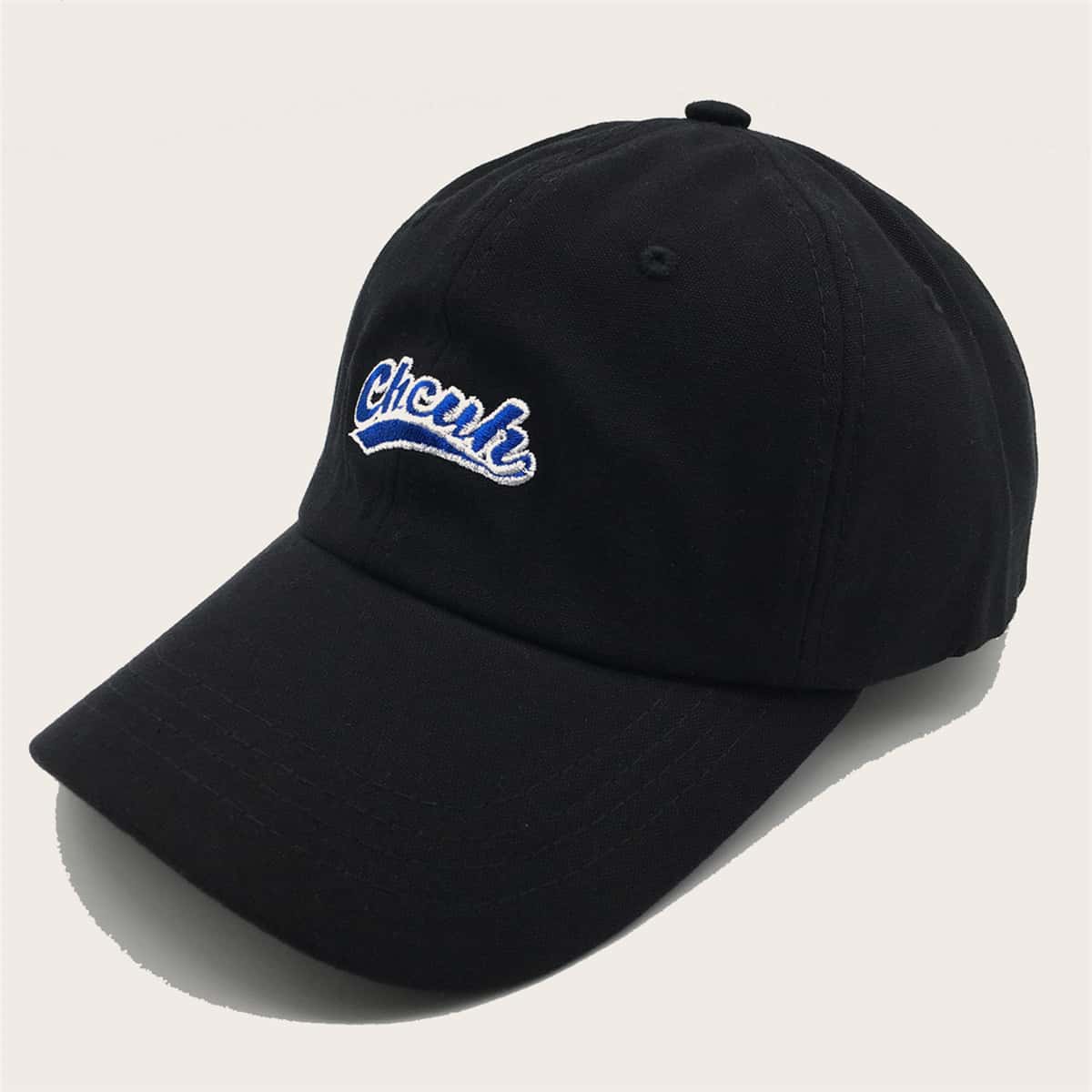 

Guys Letter Embroidery Baseball Cap, Black