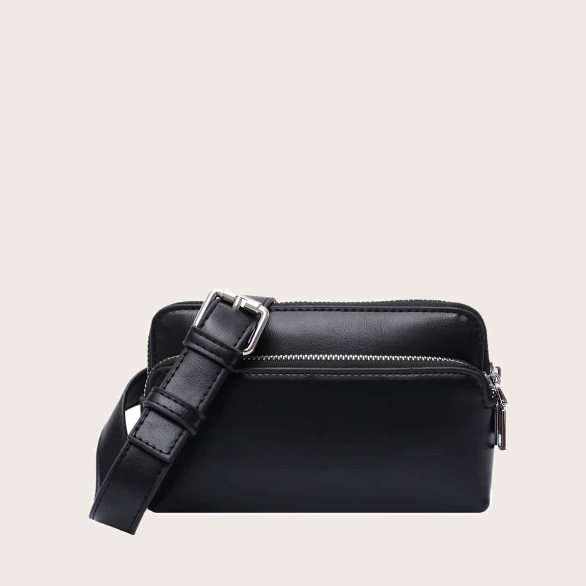

Minimalist Chest Bag, Black
