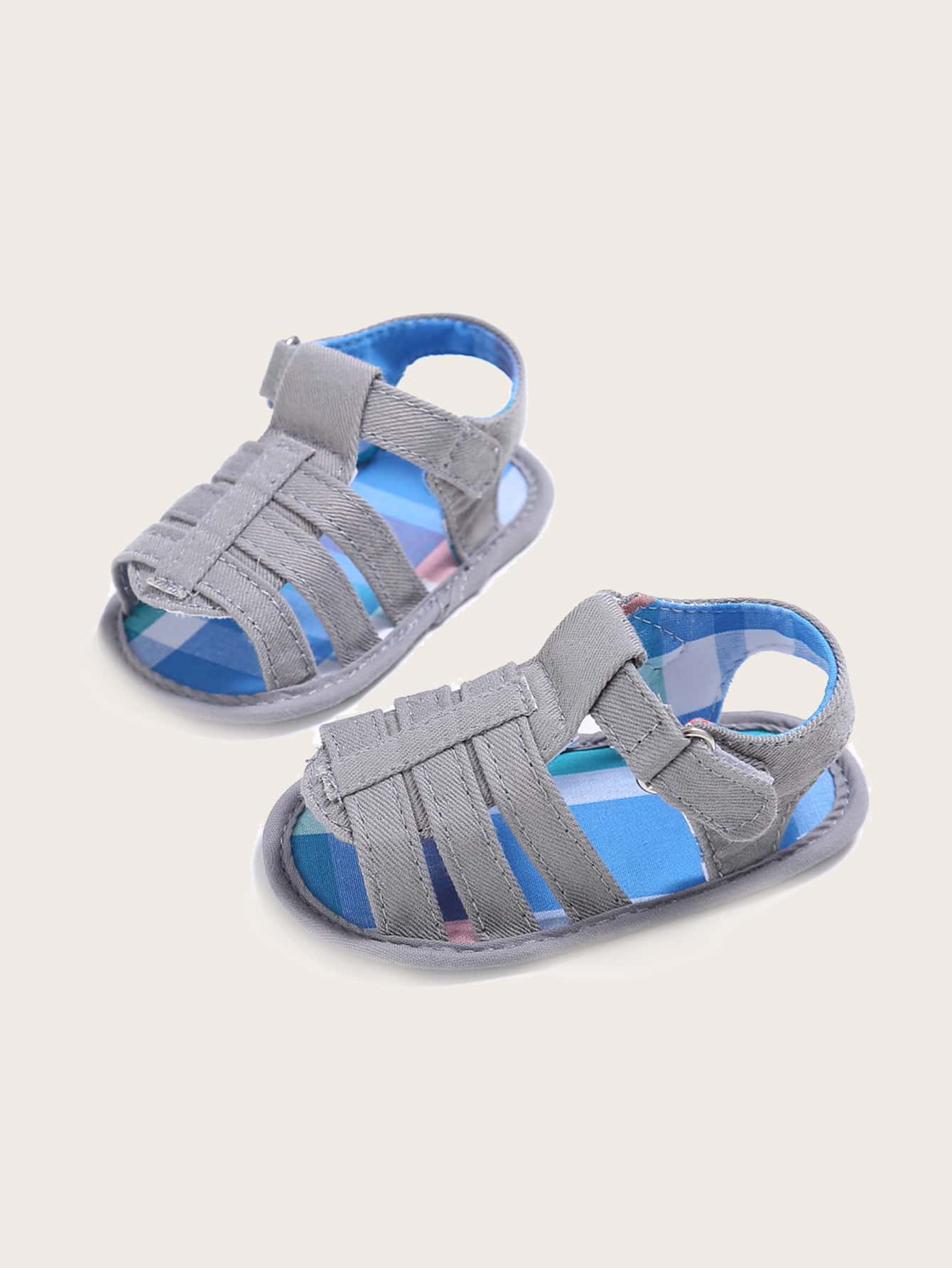 baby boy grey sandals