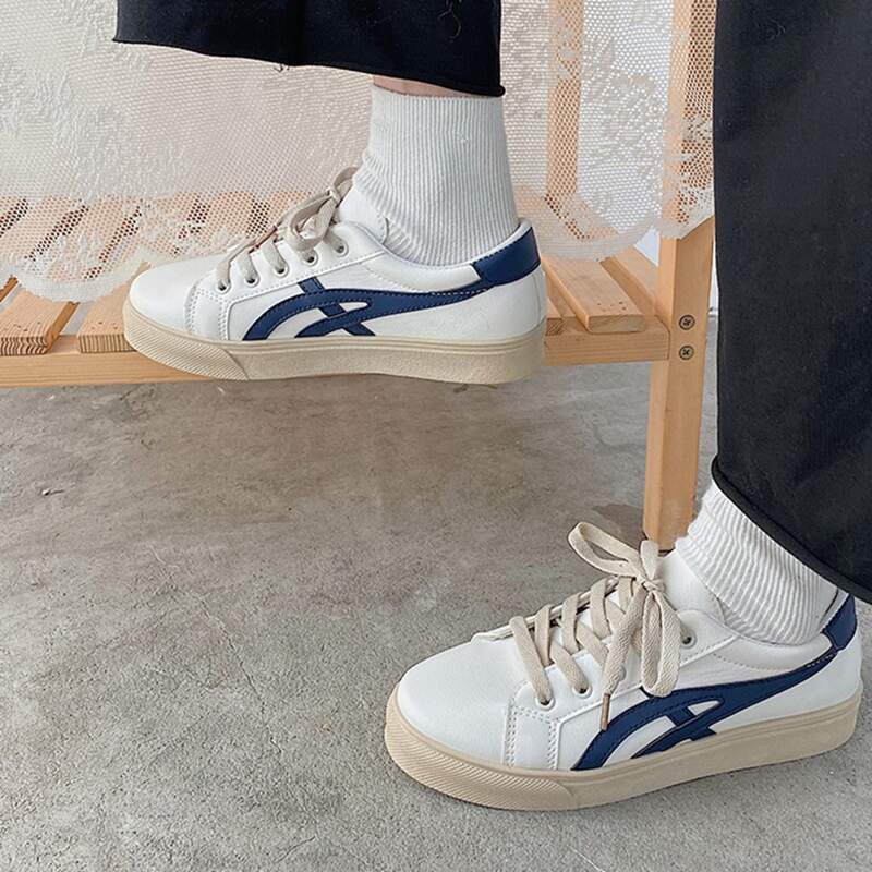 

Lace-up Skate Shoes, Beige
