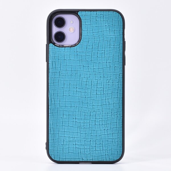 

1шт однотонный чехол для iPhone, Синий