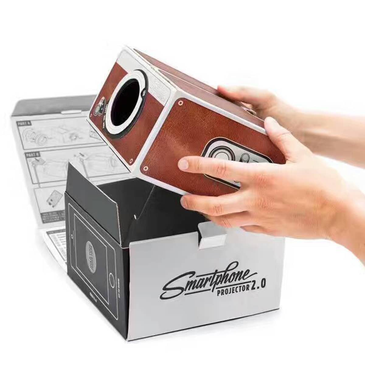 

Mobile Phone Projector, Brown