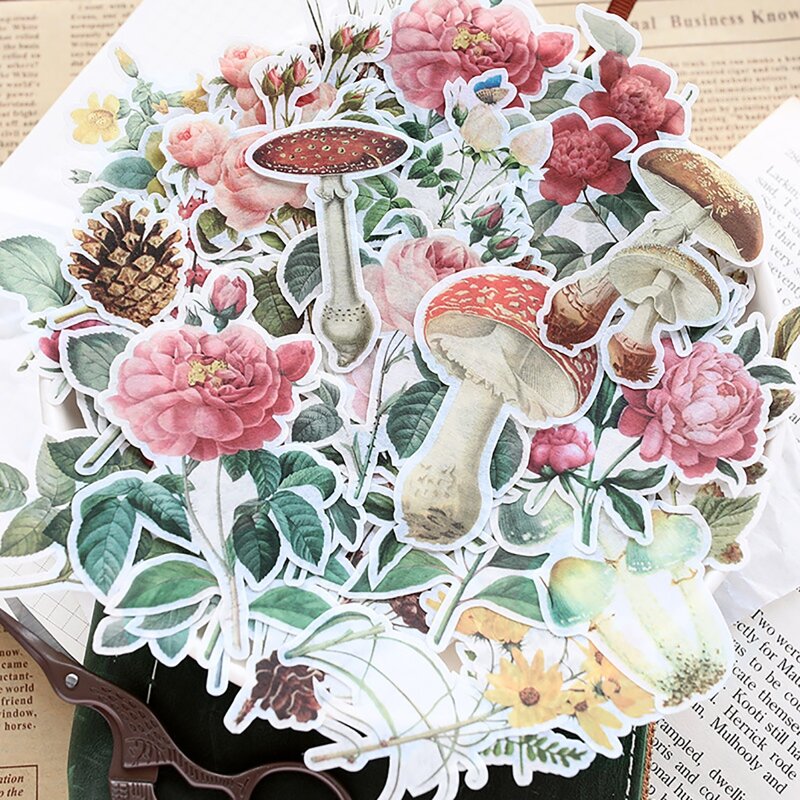 

60pcs Mixed Pattern Sticker, Multicolor