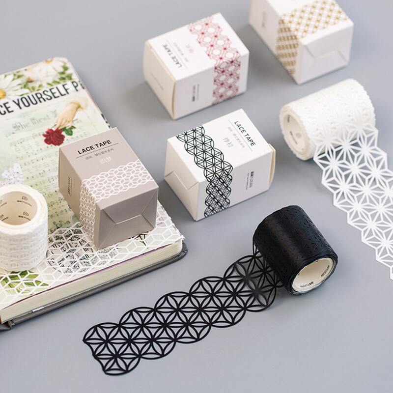 

1pc Hollow Out Random Lace Tape, Multicolor