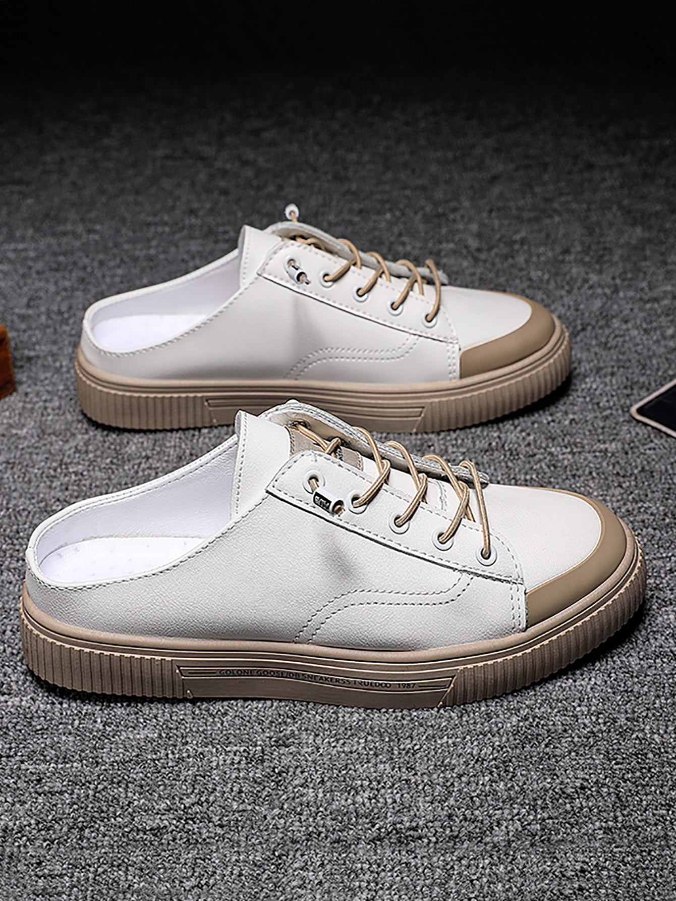 chaussure homme talon ouvert