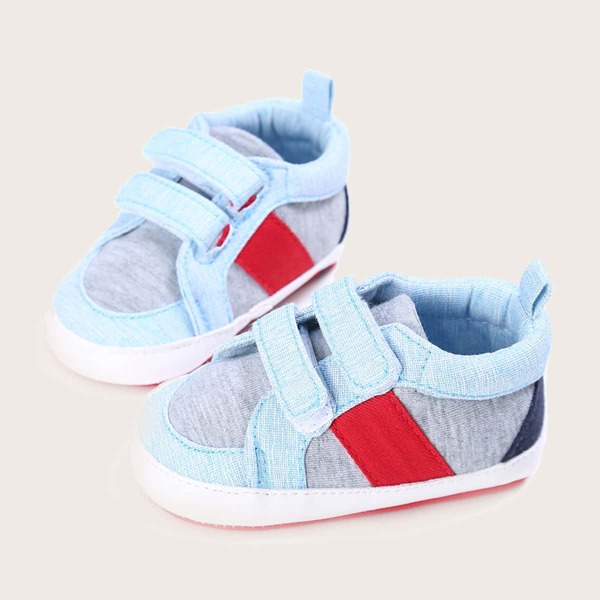 

Baby Boy Colorblock Velcro Strap Sneakers, Multicolor