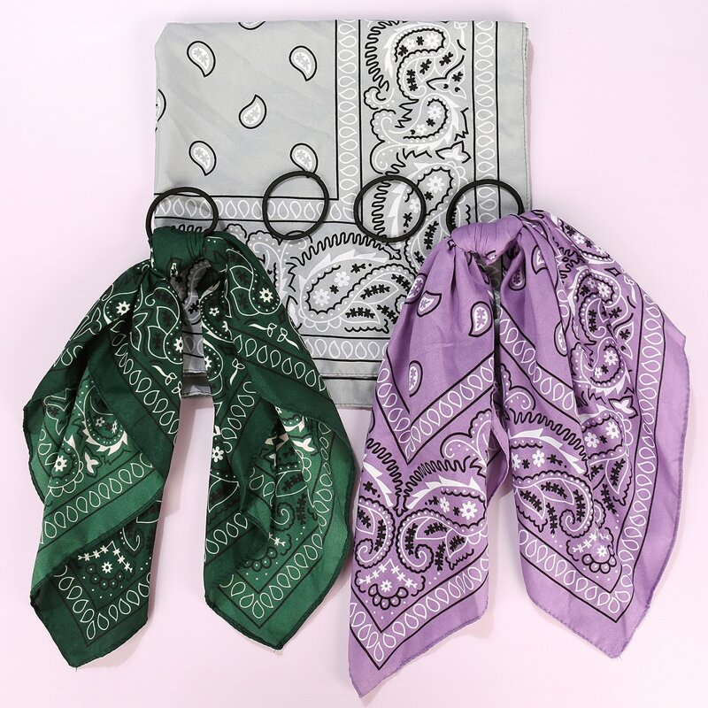 

5pcs Paisley Pattern Hair Accessory Set, Multicolor