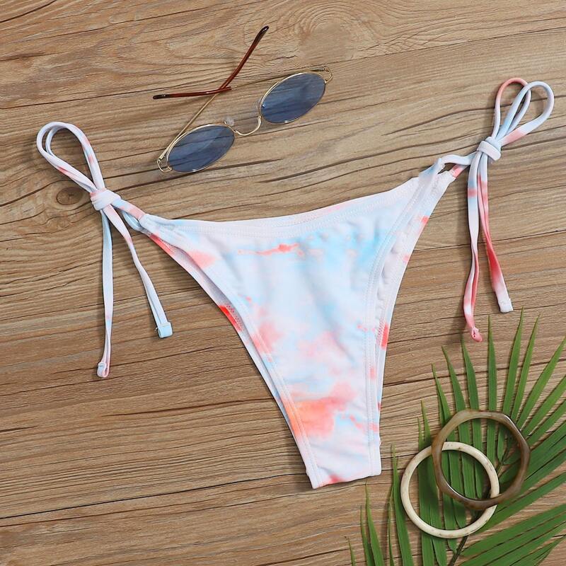 

Tie Dye Tie Side Bikini Panty, Multicolor