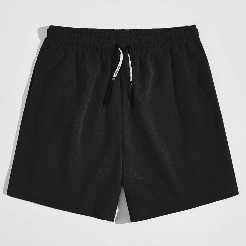 

Guys Black Drawstring Shorts