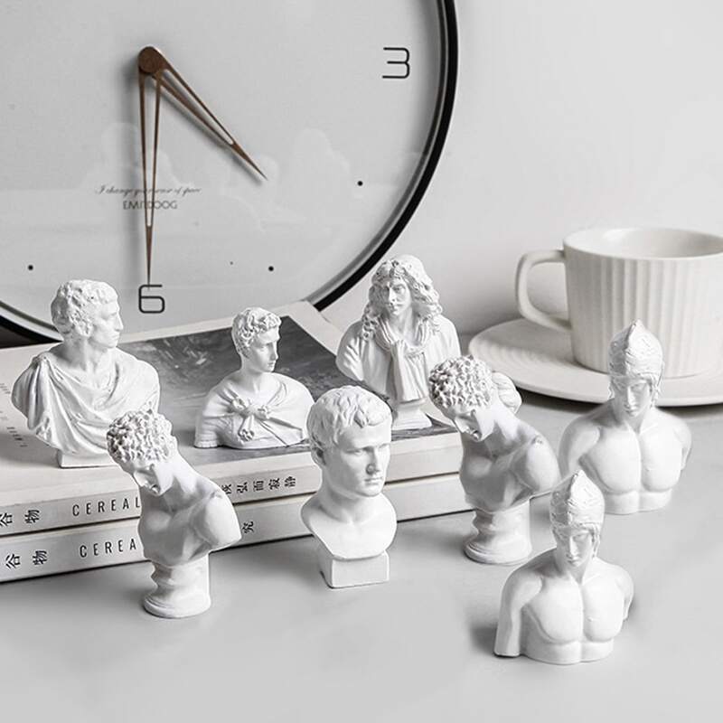 

1pc Sculpture Design Decorative Object, White