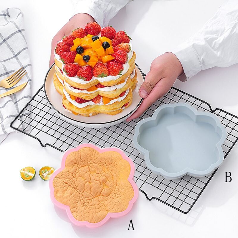 

1pc 6 Inch Cake Mould, Multicolor