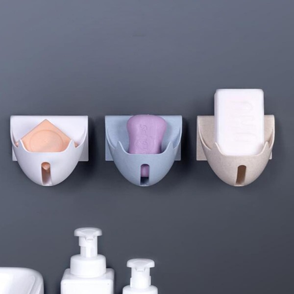 

1pc Random Color Soap Dish Holder, Multicolor