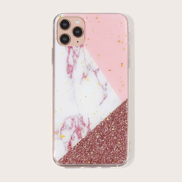 

1шт контрастный чехол для iPhone, Многоцветный