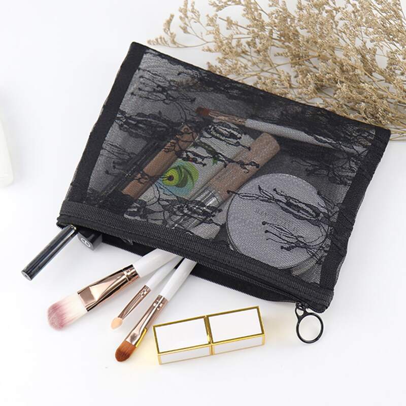 

Portable Cosmetic Storage Bag, Black