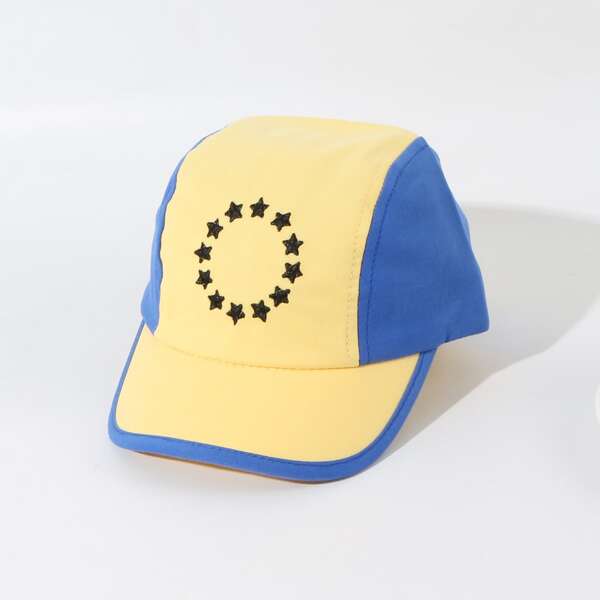 

Toddler Boys Color Block Baseball Cap, Yellow
