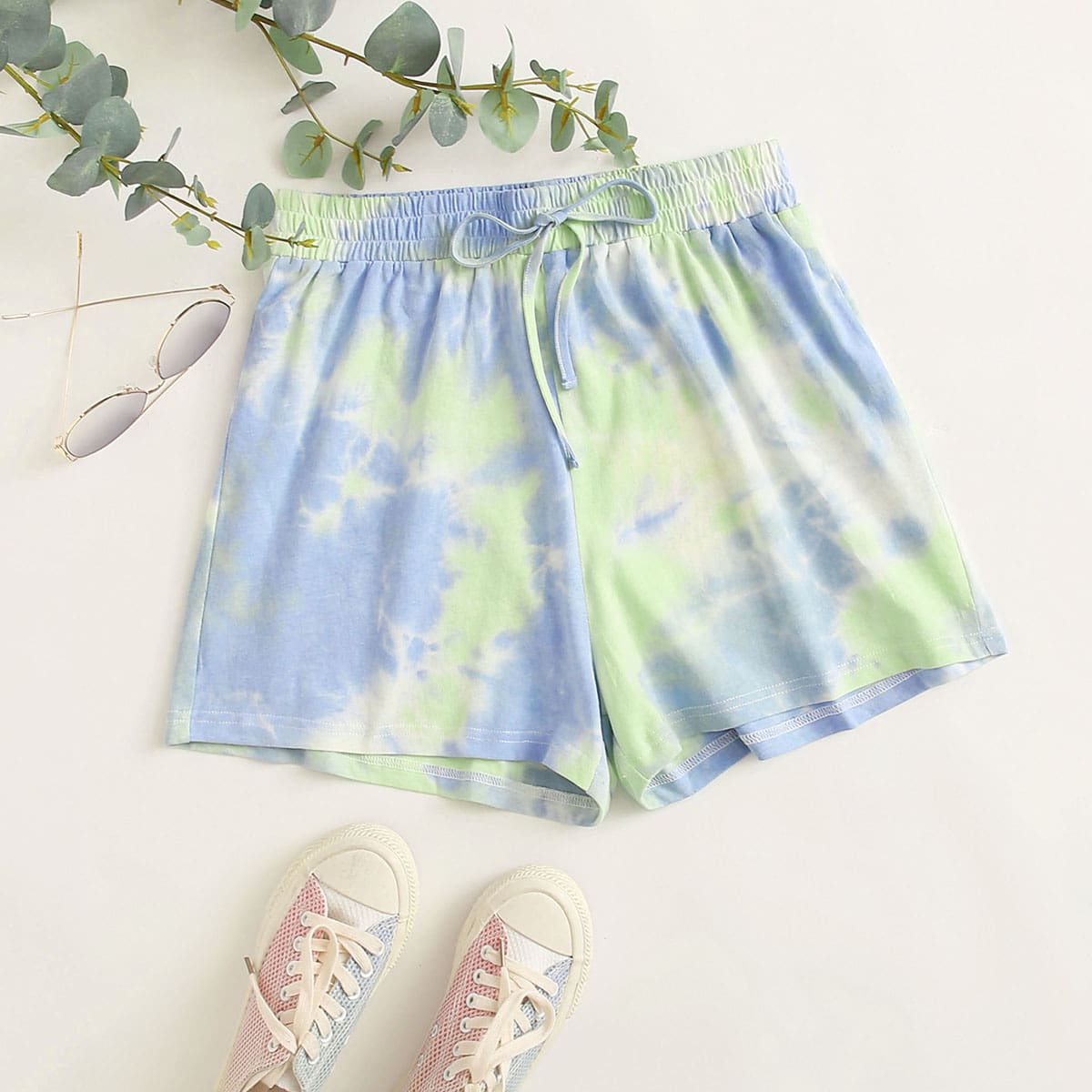 

Tie Dye Shorts, Multicolor