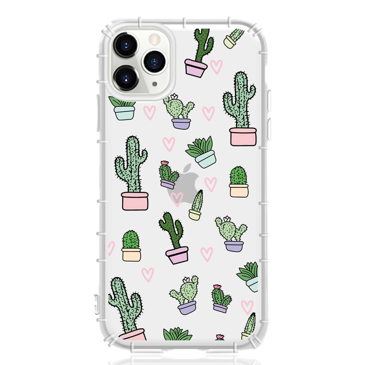 

1pc Cactus Print iPhone Case, Multicolor