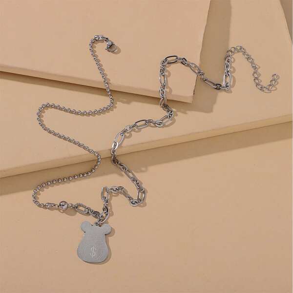 

Ожерелье с мышью, Серебряные