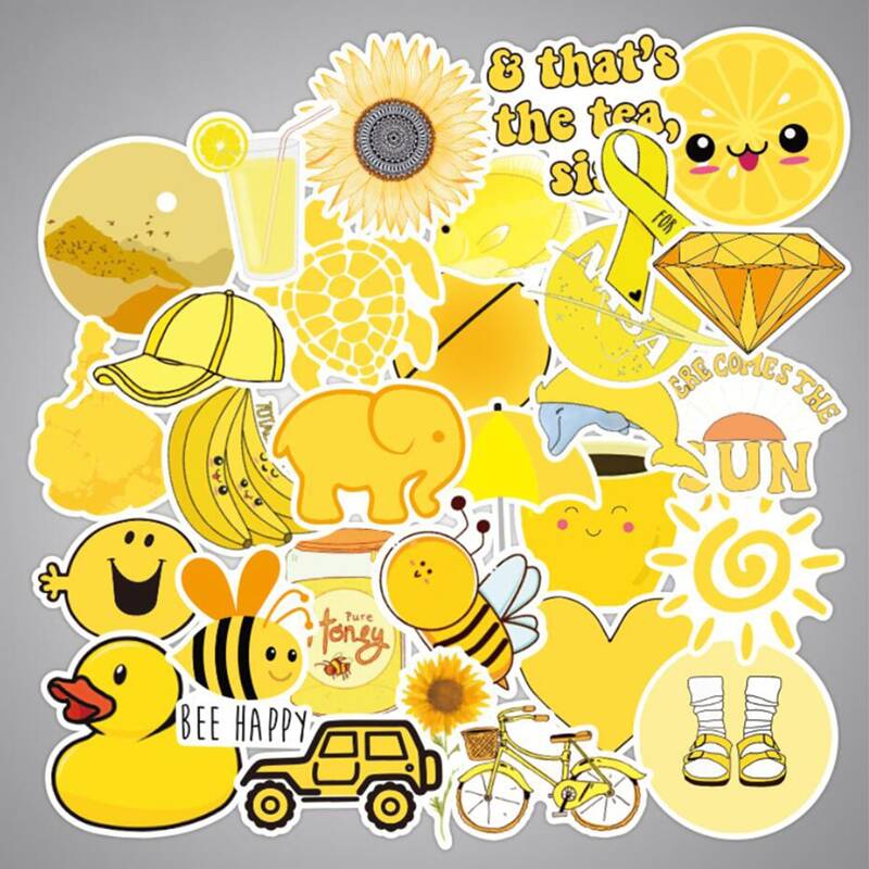 

50pcs Mixed Pattern Sticker, Multicolor