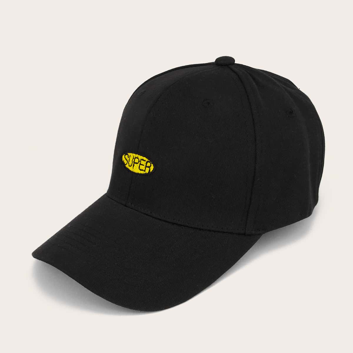 

Guys Embroidered Baseball Cap, Black