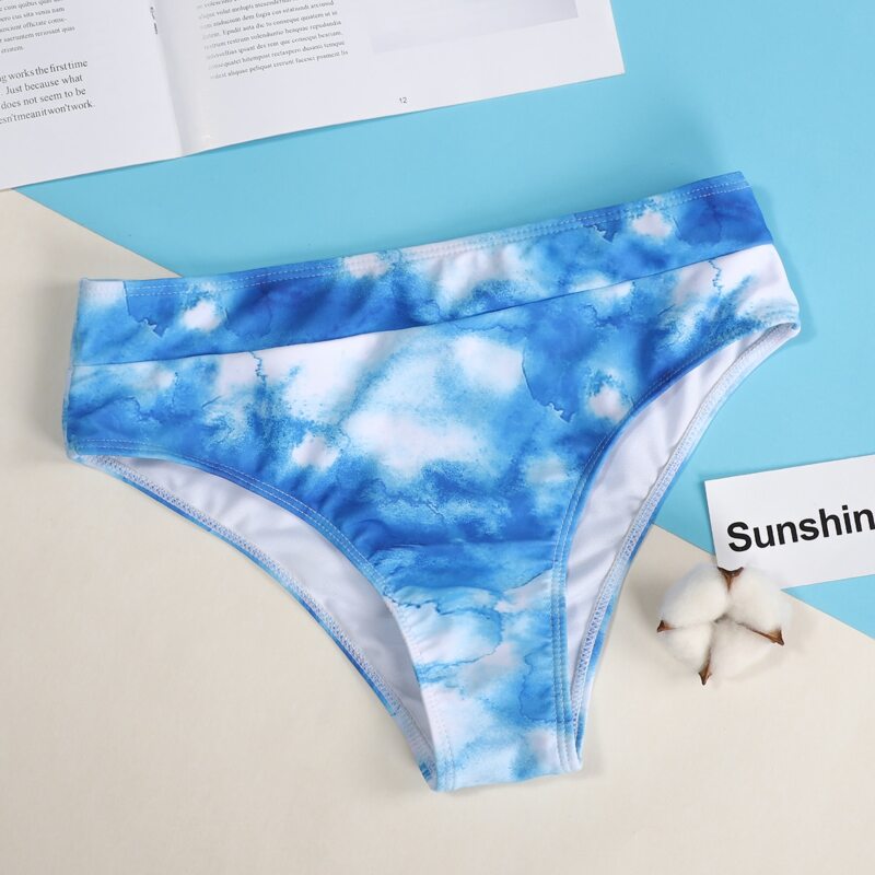 

Tie Dye Bikini Panty, Blue
