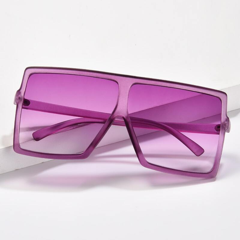 

Clear Square Frame Sunglasses