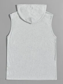 Manfinity VCAY Áo khoác nam dây rút rắn - Màu Xám nhạt - Xem 2