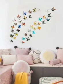 38pcs 3D Butterfly Wall Sticker - Multicolor - View 6