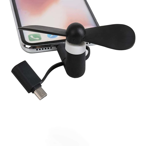 

1pc 3 In 1 Mini Fan, Multicolor