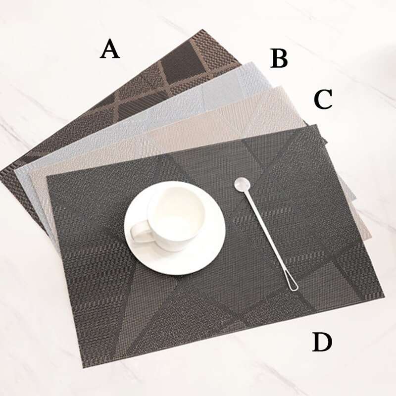 

1pc Geometric Pattern Placemat, Multicolor