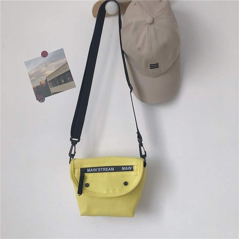 

Flap Crossbody Bag, Yellow