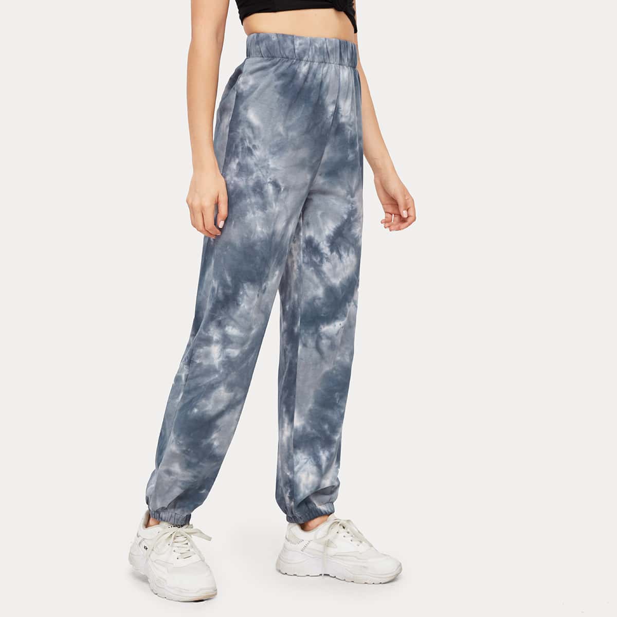 

Tie Dye Joggers, Grey