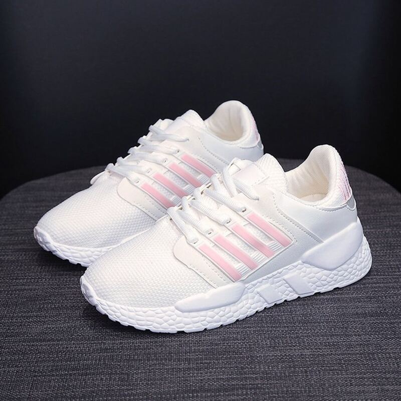 

Lace-up Chunky Sneakers, White