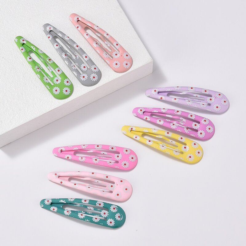 

3pcs Random Daisy Hair Clip, Multicolor