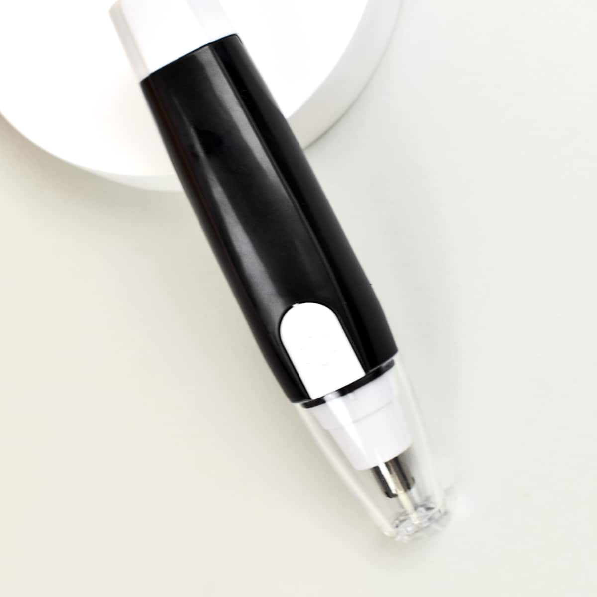 

1pc Electric Nose Hair Trimmer, Black