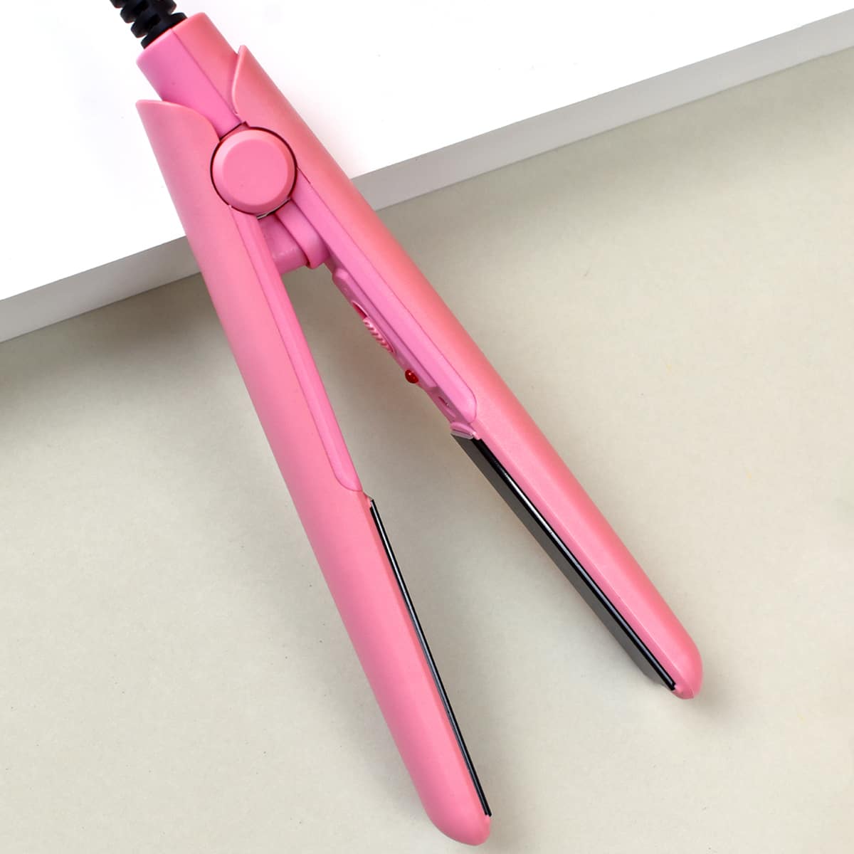 

1pc Dual-purpose Hair Curling Stick, Pink