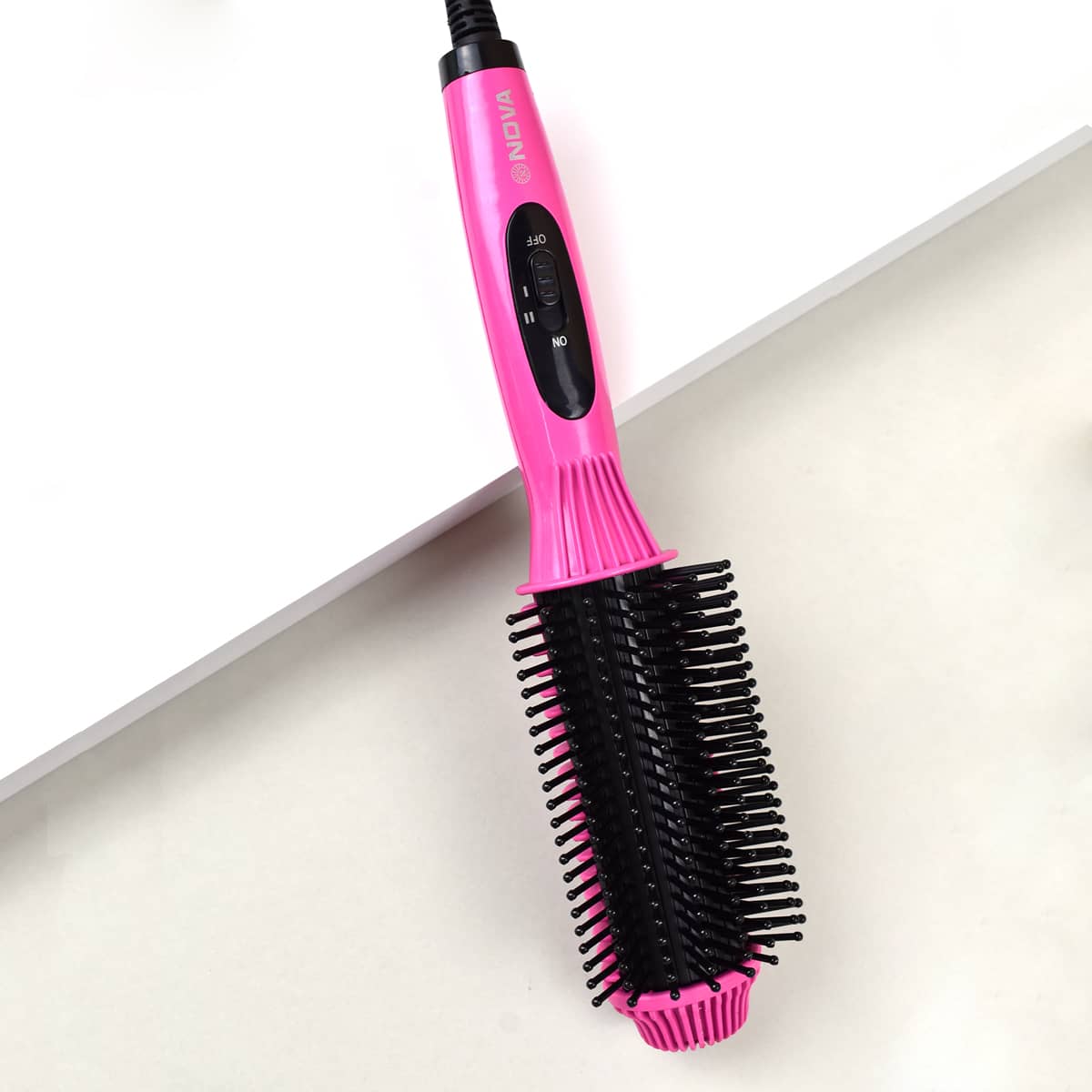 

1pc Hair Curling Comb, Red