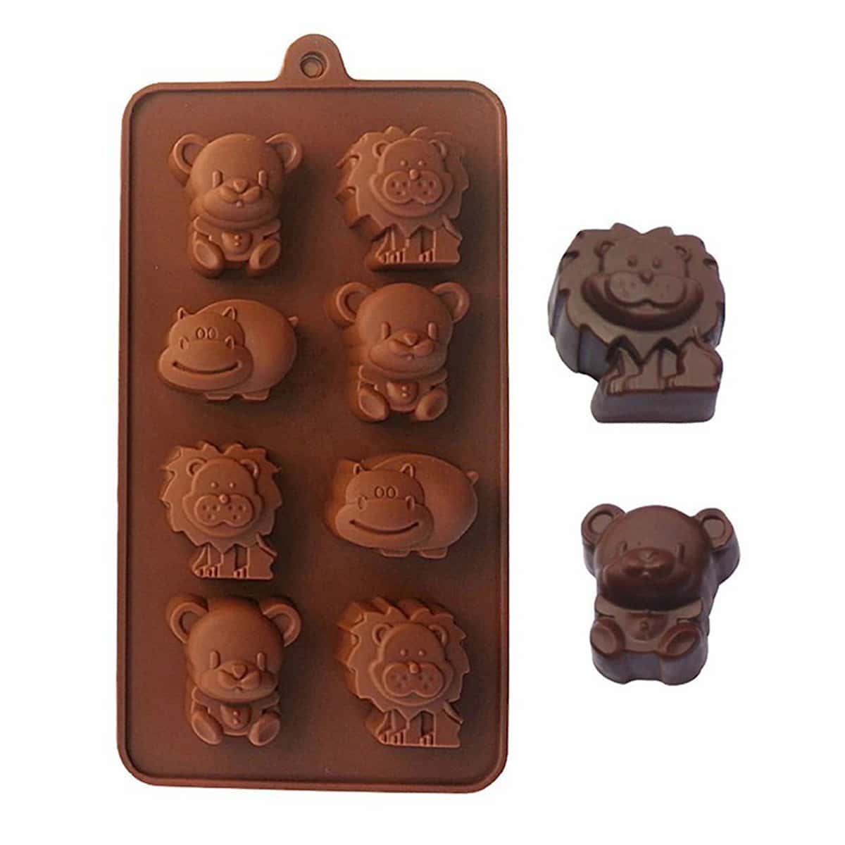 

Cartoon Design Chocolate Mold, Brown