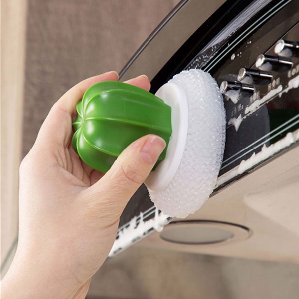 

1pc Handle Held Cleaning Sponge, Multicolor