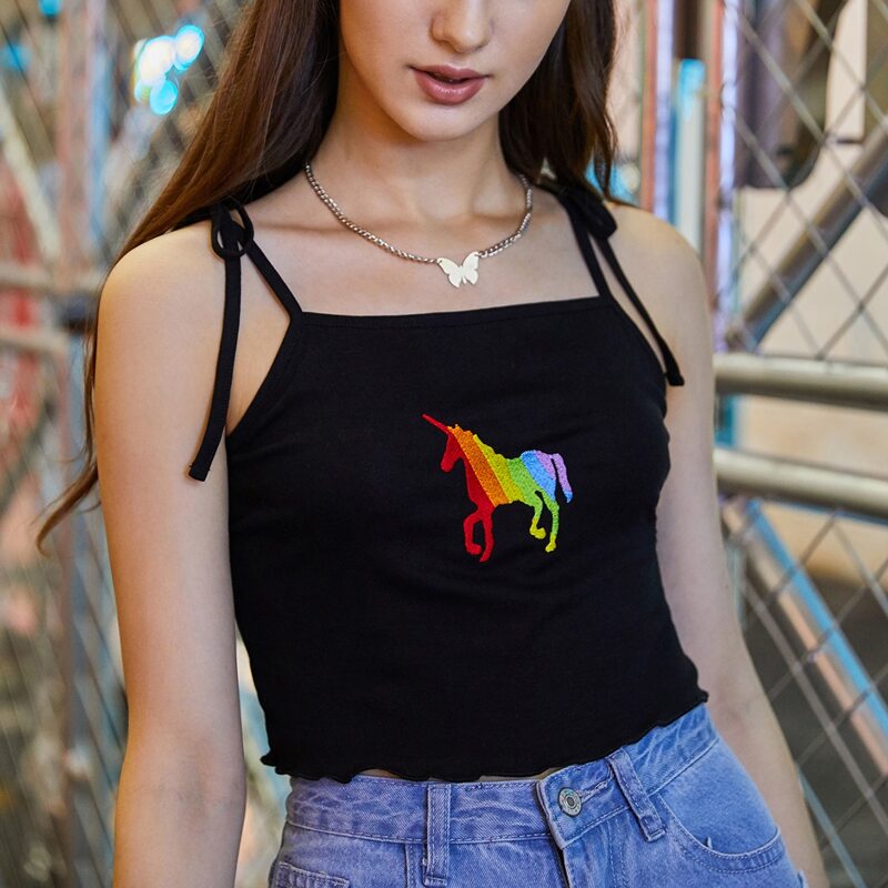 

Unicorn Black Cami