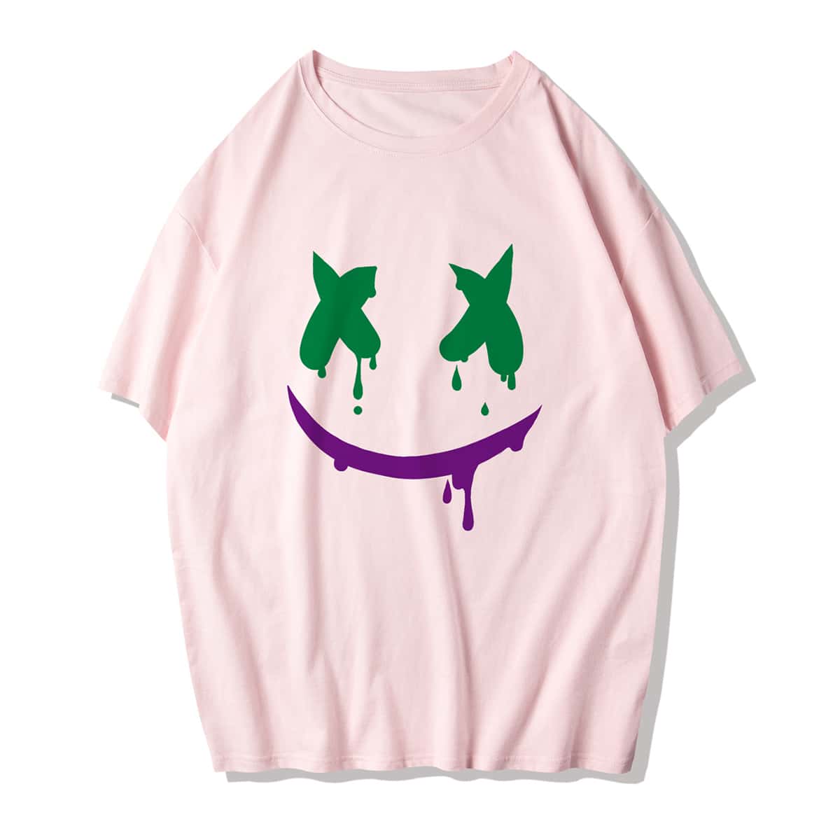

Guys Graphic Print Tee, Baby pink