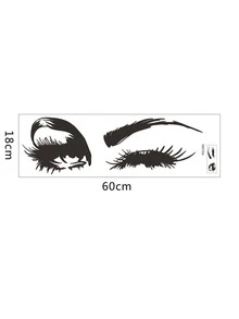 1pc Eye Print Wall Sticker - Multicolor - View 2