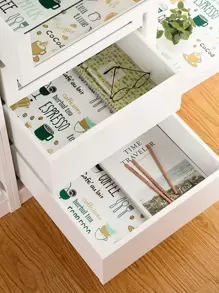 1 Cuộn Giấy Lót Nhà Bếp Đa Năng 30*200cm, In Hình Hoạt Hình Dễ Thương, Không Dính, Chống Ẩm, Chống Nước, Chống Dầu, Giấy Lót Ngăn Kéo Cho Tủ Quần Áo & Kệ Giày Cho Trường Học, Văn Phòng, Gia Đình, Du Lịch, Đồ Dùng Học Tập, Lựa Chọn Mùa Xuân Hè, Quà Tặng Phù Dâu, Trang Trí Phòng Ngủ, Bãi Biển, Du Lịch, Dành Cho Nam, Dành Cho Nữ, Kỳ Nghỉ, Đồ Dễ Thương, Quà Tặng Ngày của Mẹ, Trang Trí Phòng Ngủ, Vườn, Trang Trí Nhà Bếp, Mùa Hè, Bãi Biển, Đồ Dùng Du Lịch Cần Thiết, Trang Trí Phòng, Đồ Mềm, Lễ Tốt Nghiệp - Nhiều màu - Xem 6