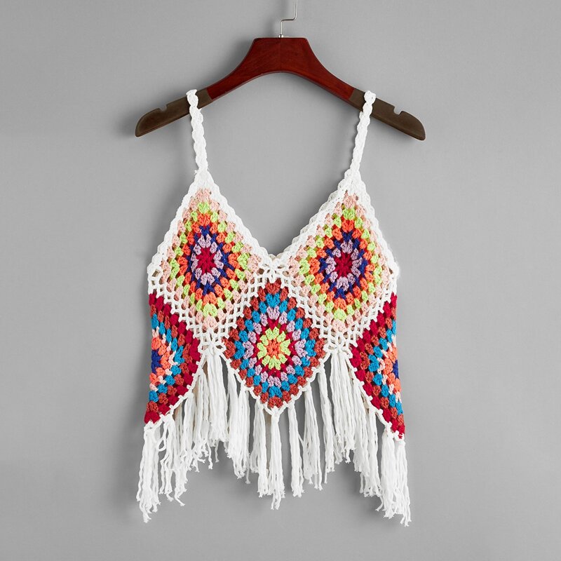 

Fringe Hem Cover Up, Multicolor