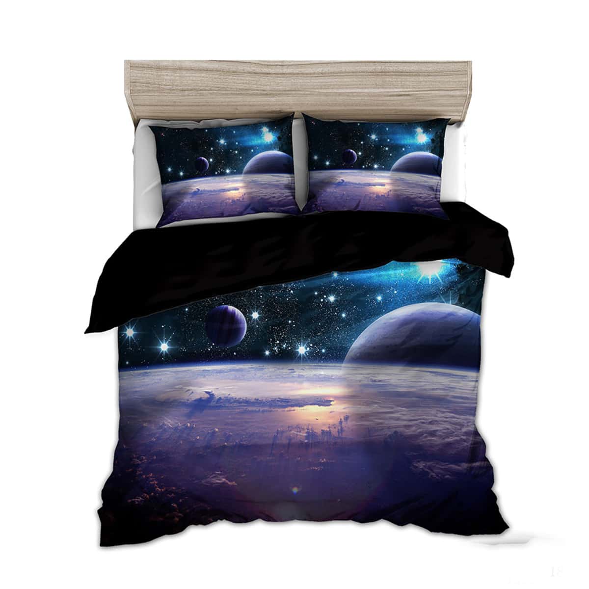 

Galaxy Print Bedding Sets Without Filler, Multicolor