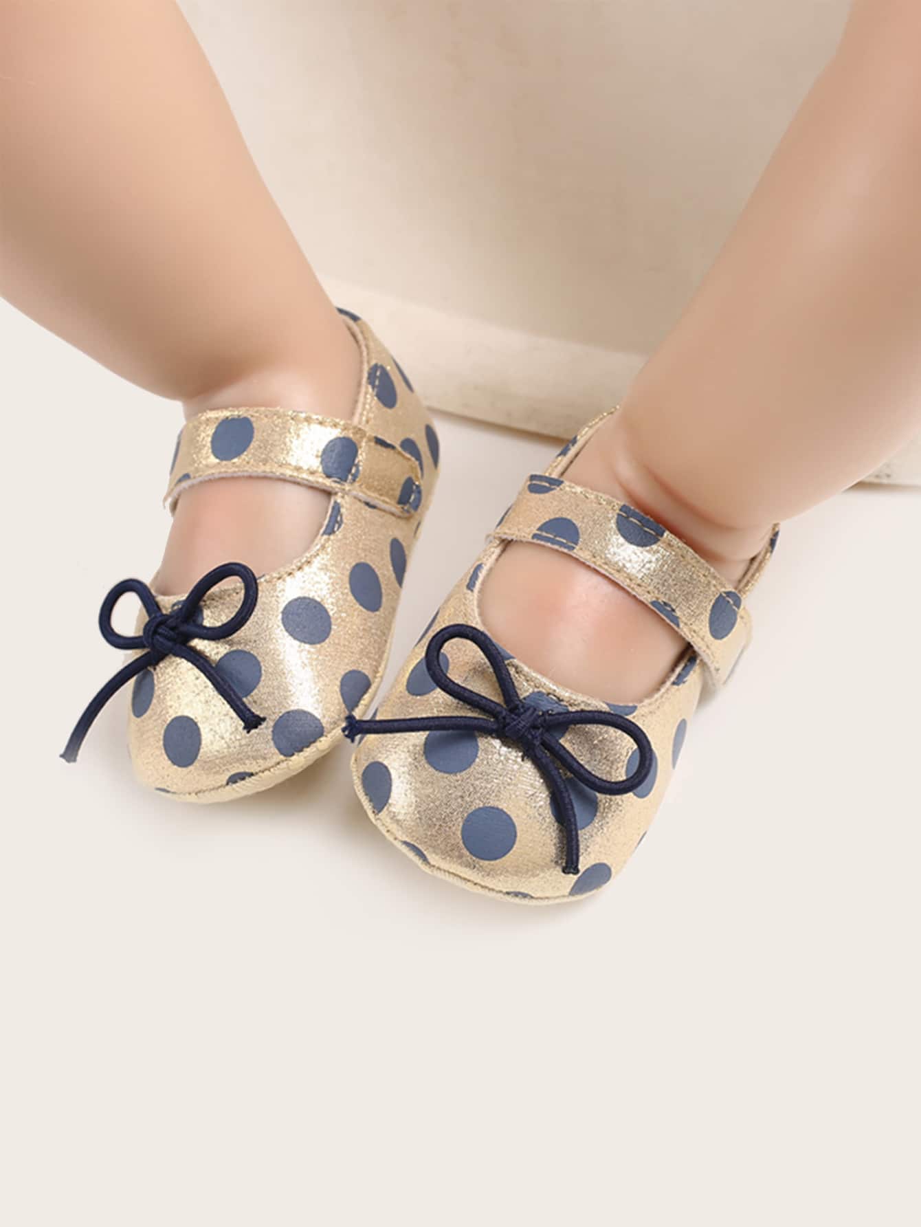polka dot flats