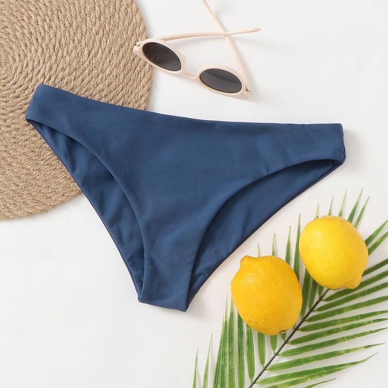 

Solid Bikini Panty, Navy blue