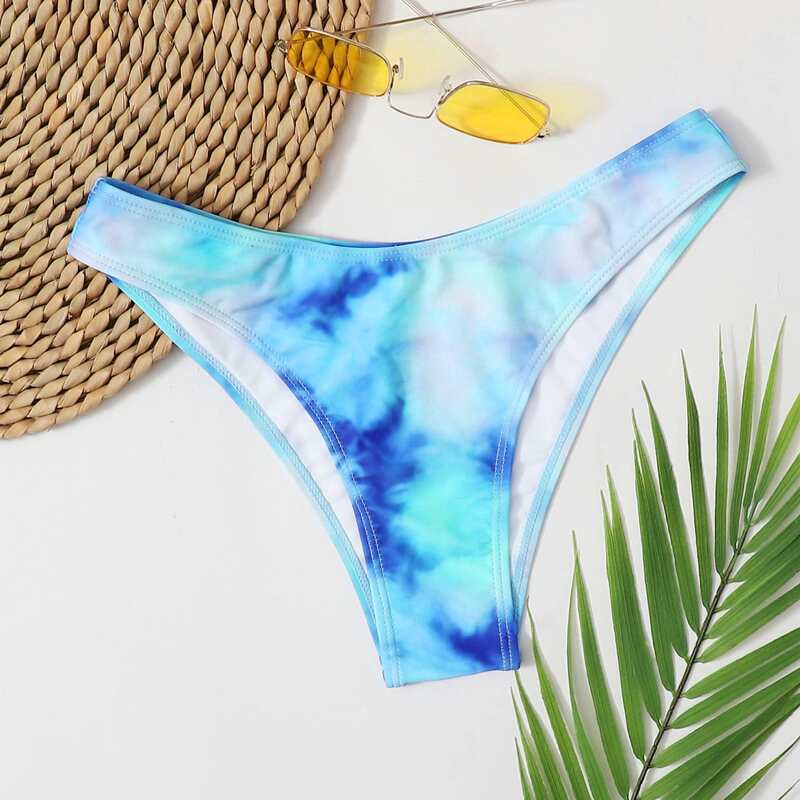 

Tie Dye Bikini Panty, Blue